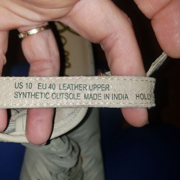 Sam Edelman Holly tan leather block Peeptoe Heels - Picture 8 of 8